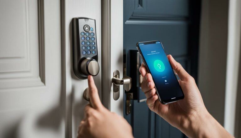 Smart locks for enhanced home security